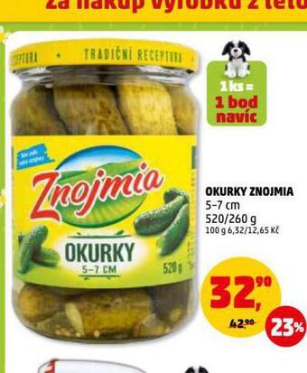 Penny Market Okurky znojmia nabídka