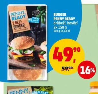 Penny Market Burger nabídka