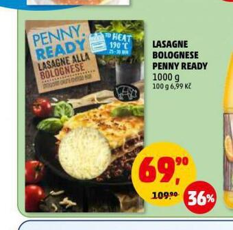 Penny Market Lasagne bolognese nabídka