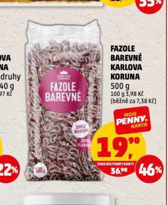 Penny Market Fazole nabídka