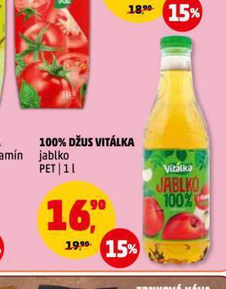 Penny Market 100% džus nabídka