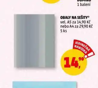 Penny Market Obaly na sešity nabídka