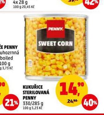 Penny Market Kukuřice nabídka