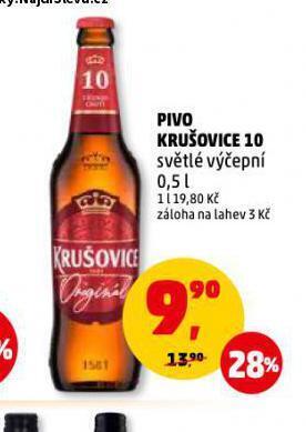 Penny Market Pivo krušovice nabídka