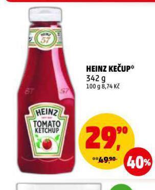 Penny Market Heinz kečup nabídka