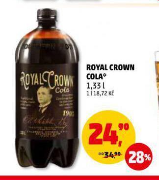 Penny Market Royal crown cola nabídka