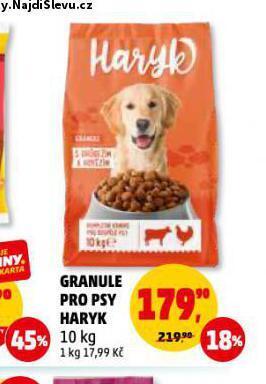 Penny Market Granule pro psy haryk nabídka