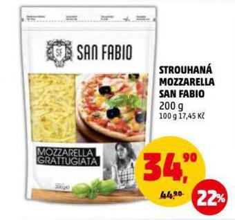 Penny Market Strouhaná mozzarella san fabio nabídka
