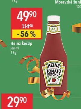Globus Heinz kečup nabídka