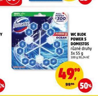 Penny Market Domestos wc blok nabídka
