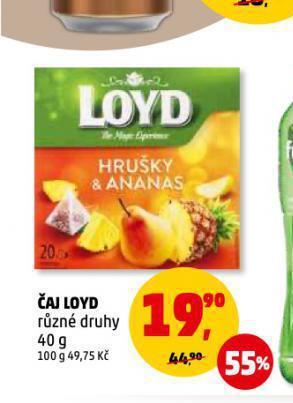 Penny Market Čaj loyd nabídka