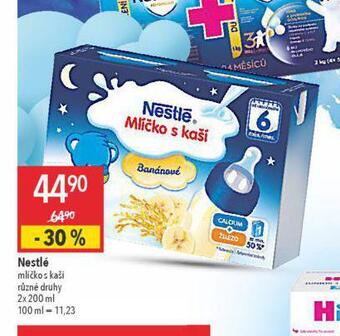 Globus Nestlé mlíčko s kaší nabídka