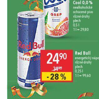 Globus Red bull nabídka