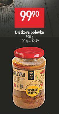 Globus Dršťková polévka nabídka