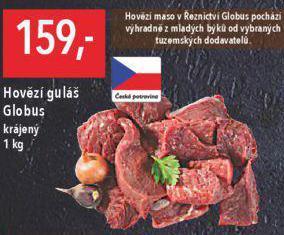 Globus Hovězí guláš nabídka