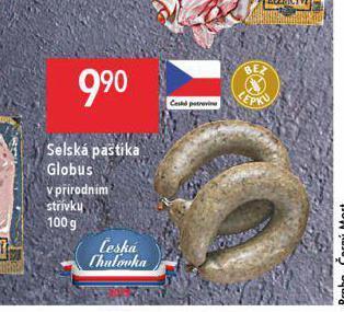 Globus Selská paštika nabídka