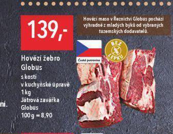 Globus Hovězí žebro nabídka