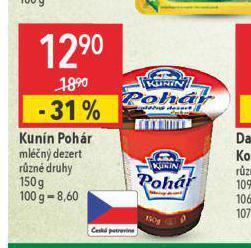 Globus Kunín pohár nabídka