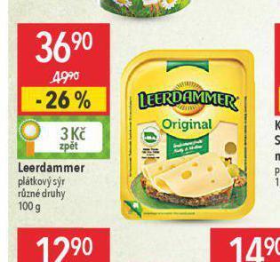 Globus Leerdammer sýr nabídka
