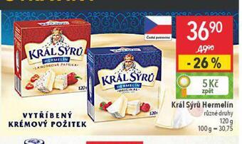 Globus Král sýrů hermelín nabídka