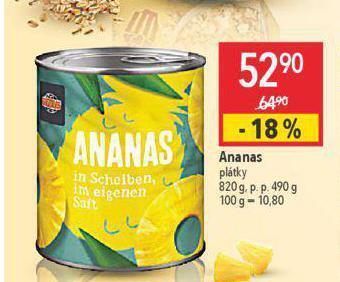 Globus Ananas nabídka
