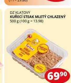Flop Kuřecí steak mletý chlazený 500 g nabídka