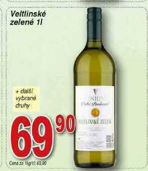 Hruška Vinium velké pavlovice veltlínské zelené 1l nabídka