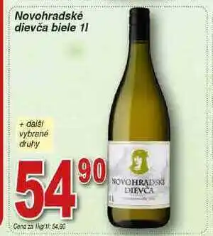 Hruška Novohradské dievča biele 1l nabídka