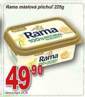 Hruška Rama máslová příchuť 225g nabídka