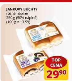 Flop Jankovy buchty různé náplně 220 g nabídka