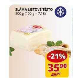 Flop Sláma listové těsto 500 g nabídka