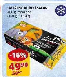 Flop Smažené kuřecí safari 400g nabídka