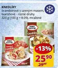 Flop Knedlíky bramborové s uzeným masem 320g nabídka