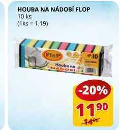 Flop Houba na nádobí flop 10 ks nabídka