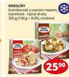 Flop Knedlíky bramborové s uzeným masem 320 g nabídka