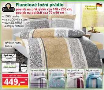 Norma Flanelové ložní prádlo nabídka