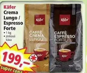 Norma Käfer crema lungo / espresso forte 1 kg nabídka