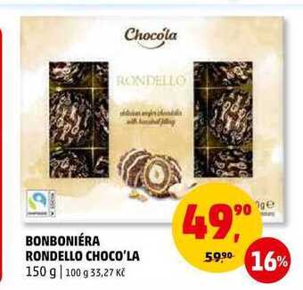 Penny Market Bonboniéra rondello choco'la, 150 g nabídka