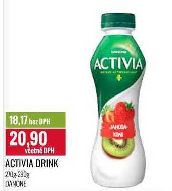 Ratio Activia drink, 270g-280g nabídka