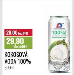 Ratio Kokosová voda 100%, 500ml nabídka