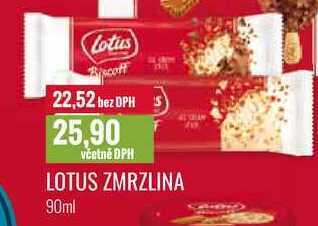 Ratio Lotus zmrzlina, 90ml nabídka