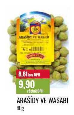 Ratio Arašídy ve wasabi 80g nabídka