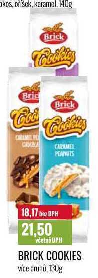 Ratio Brick cookies 130g nabídka