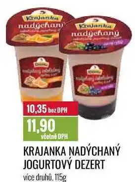Ratio Krajanka nadýchaný jogurtový dezert 115g nabídka