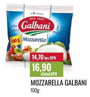 Ratio Mozzarella galbani 100g nabídka
