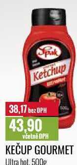 Ratio Kečup gourmet ultra hot, 500g nabídka