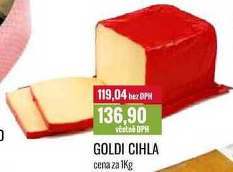Ratio Goldi cihla cena za 1kg nabídka