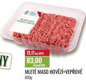 Ratio Mleté maso hovězí+vepřové 600g nabídka