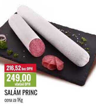 Ratio Salám princ cena za 1kg nabídka