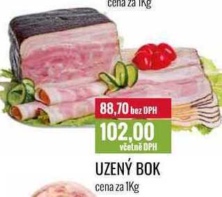 Ratio Uzený bok cena za 1kg nabídka